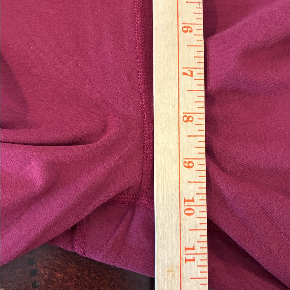 Xersion Burgundy Flare Women's Pants - Picture 9 of 11